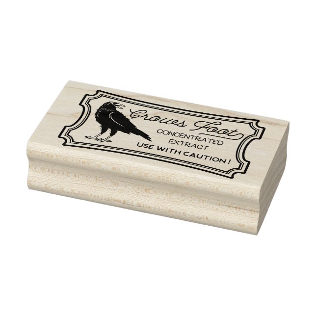 Crows Foot Rubber Stamp (Stamp)