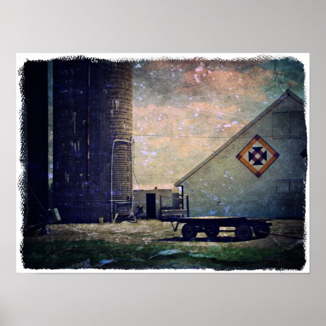 Crow's Nest Barn Quilt Poster (Front)