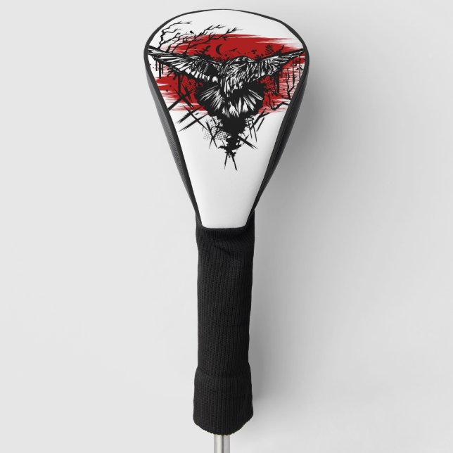 Crows Night Golf Head Cover (Front)