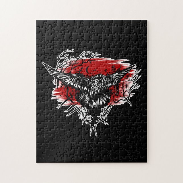 Crows Night Jigsaw Puzzle (Vertical)