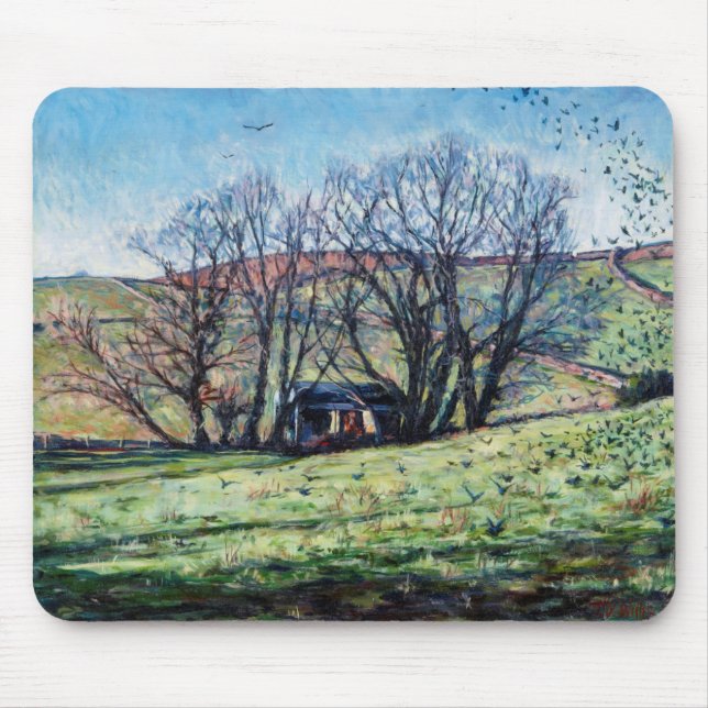 Crows Rising 2009 Mouse Mat (Front)