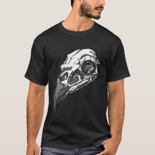 Crow's Skull  Crow Raven Women's Men's  Festival T-Shirt