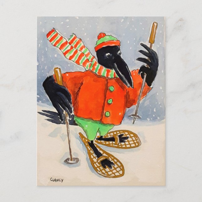 Crowshoes Postcard (Front)