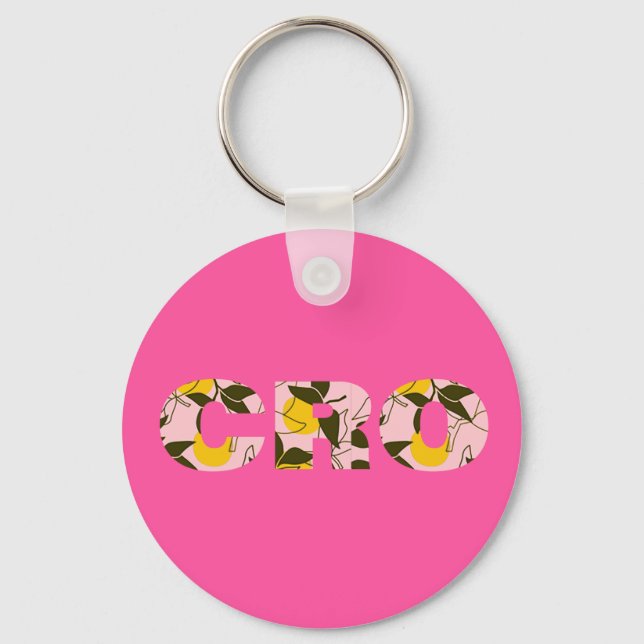 CROYDON  KEY RING (Front)