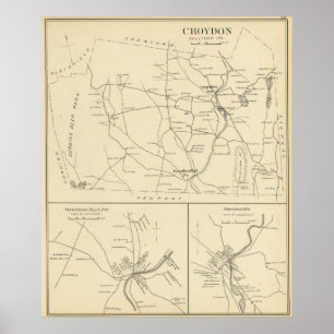 Croydon, Sullivan Co Poster