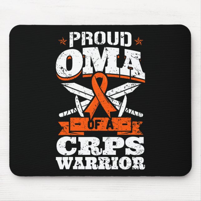 CRPS Awareness RSD Oma Apparel  Mouse Mat (Front)