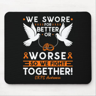 Crps Awareness Spouse Husband Wife Support  Mouse Mat