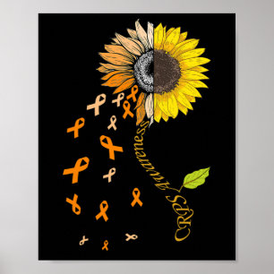Crps Awareness Sunflower Poster