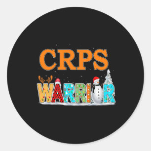 Crps Complex Regional Pain Syndrome Awareness Classic Round Sticker