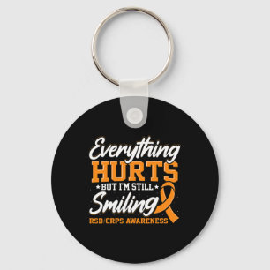 Crps Complex Regional Pain Syndrome Awareness Nove Key Ring