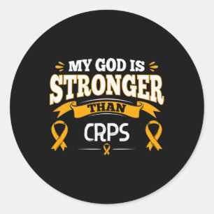 Crps Gift - Complex Regional Pain Syndrome Survivo Classic Round Sticker