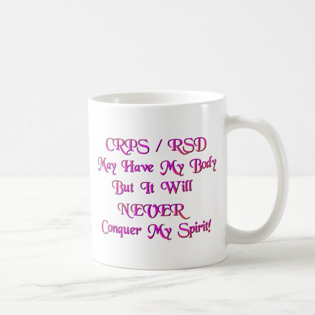 CRPS / RSD May Have My Body Coffee Mug (Right)