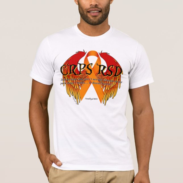 CRPS RSD Ribbon Wings Shirt (Front)
