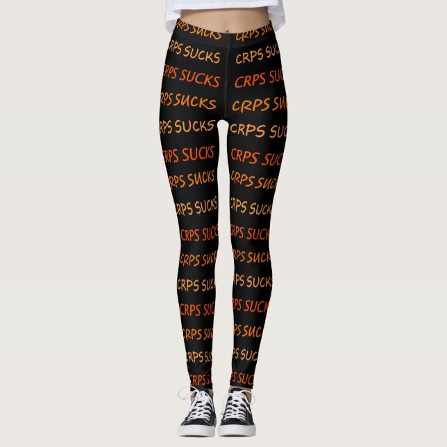 CRPS Sucks...CRPS Leggings (Front)