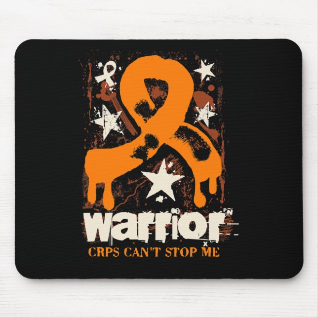 CRPS Warrior Complex Regional Pain Syndrome Awaren Mouse Mat (Front)