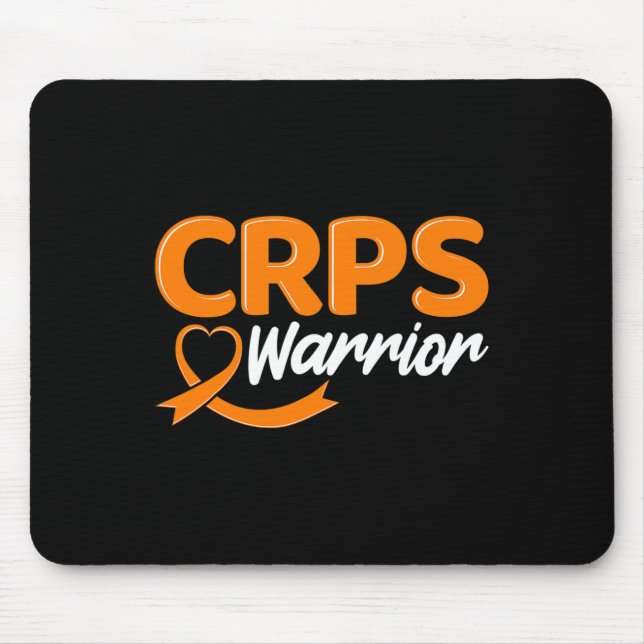 CRPS Warrior Complex Regional Pain Syndrome Novelt Mouse Mat (Front)