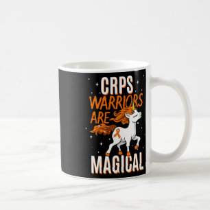 Crps Warrior Magical Unicorn Orange Ribbon Causalg Coffee Mug