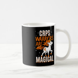 CRPS Warrior Magical Unicorn Orange Ribbon Causalg Coffee Mug