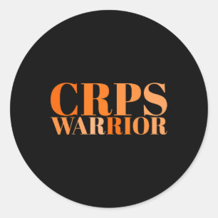 Crps Warrior Rsd Crps Awareness Classic Round Sticker
