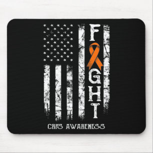 Crps Warrior Us Flag Rsd Crps Awareness Mouse Mat