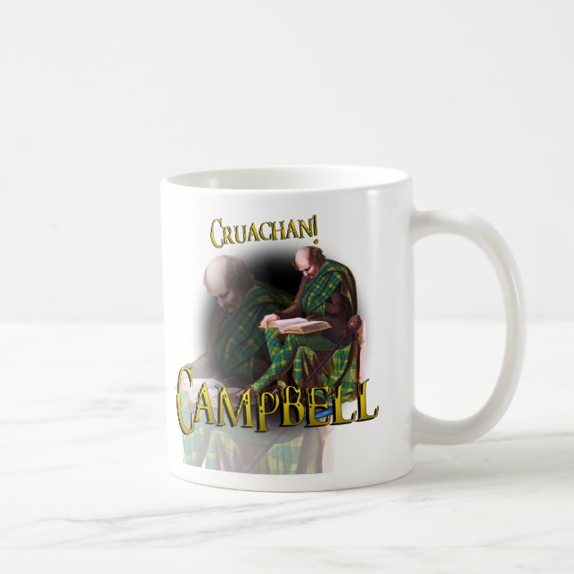 Cruachan! Campbell Old Scottish Mug (Right)