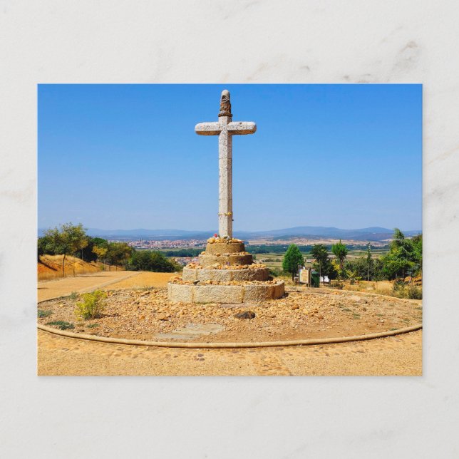 Cruceiro de Santo Toribio Holiday Postcard (Front)