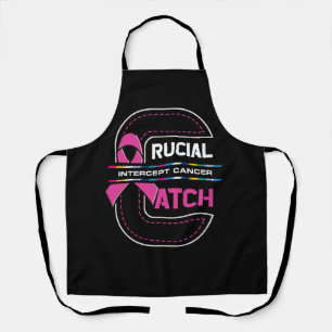 Crucial a Catch Intercept Cancer Breast Cancer Awa Apron
