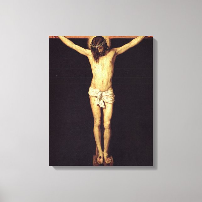 Crucified Christ by Diego Velazquez Canvas Print (Front)