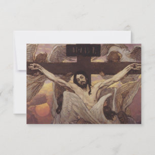 Crucified Christ Card