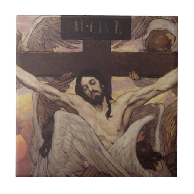 Crucified Christ Tile (Front)