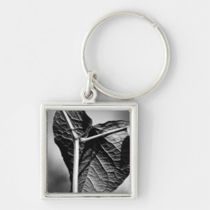 crucified heart key ring