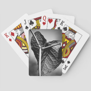 crucified heart playing cards