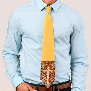 Crucified Jesus Lenten Tie