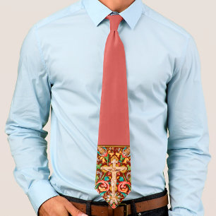 Crucified Jesus Lenten Tie