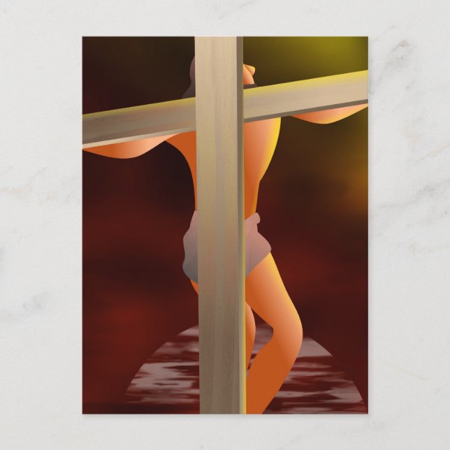Crucified Postcard (Front)