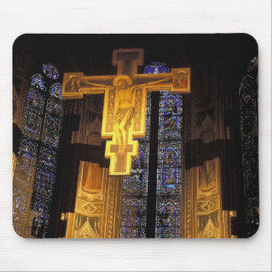 Crucifix above the High altar in the Santa Mouse Mat