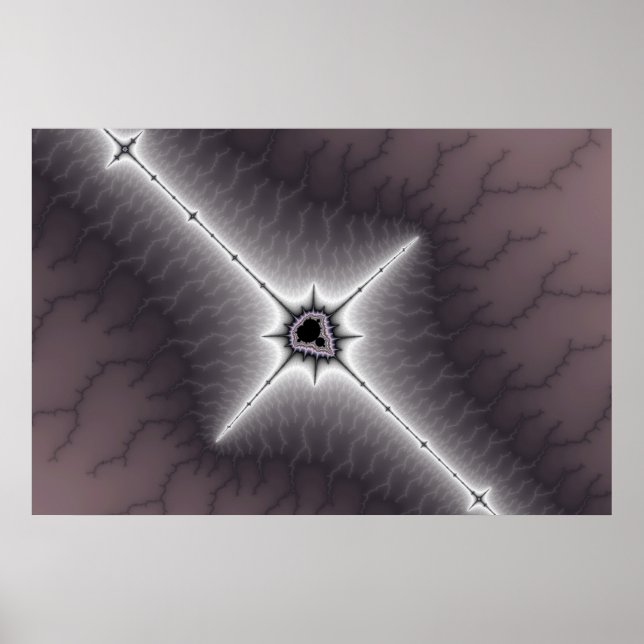 Crucifix - Fractal Poster (Front)