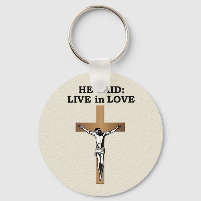 Crucifix Key Ring (Front)