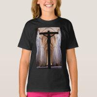Crucifix with Jesus Christ. Gothic Alcobaca Abbey