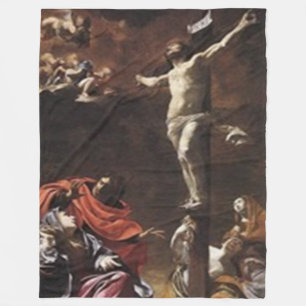 CRUCIFIXATION of JSUS Fleece Blanket