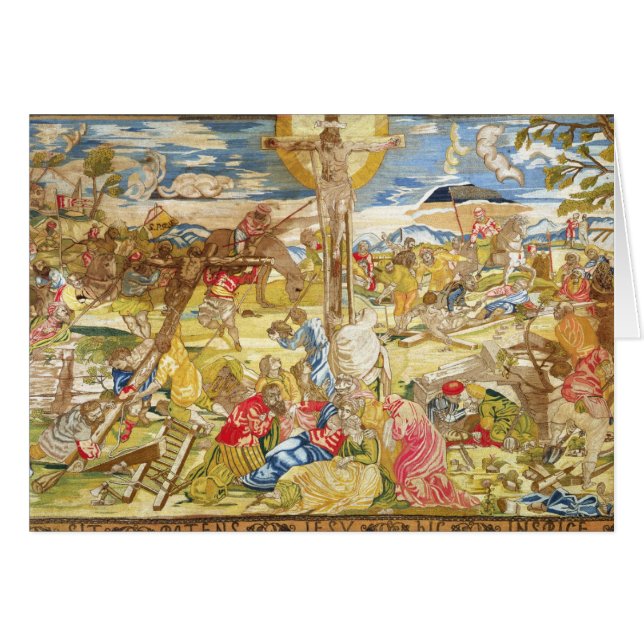 Crucifixion, 1609 (embroidery) (Front Horizontal)