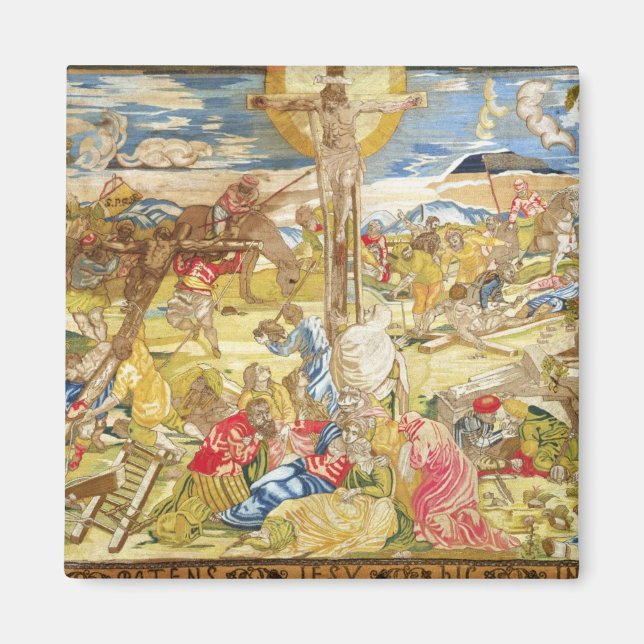 Crucifixion, 1609 (embroidery) magnet (Front)