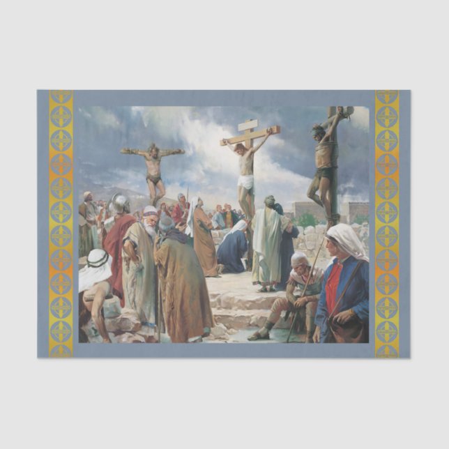 Crucifixion by Carl Bloch Tissue Paper (Front)