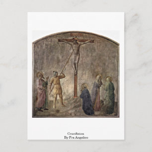 Crucifixion By Fra Angelico Postcard