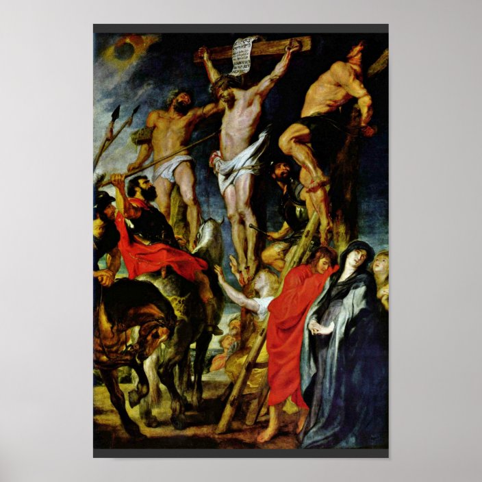 Crucifixion By Rubens Peter Paul (Best Quality) Poster | Zazzle.co.uk
