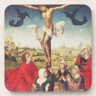 Crucifixion, c.1510 (oil on panel) coaster