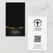 Crucifixion Christian Church Pastor Gold Accent