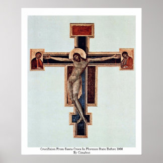 Crucifixion From Santa Croce In Florence State Poster