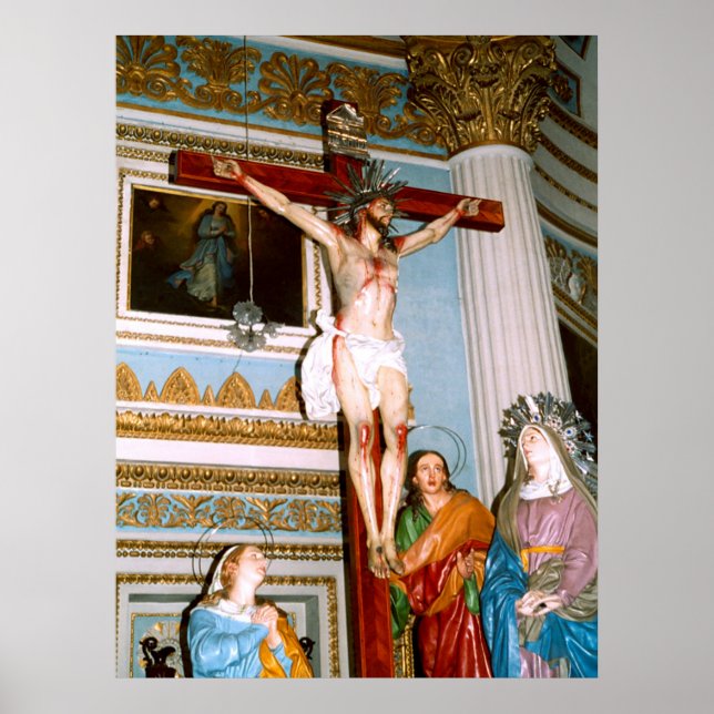 Crucifixion in Malta Poster (Front)