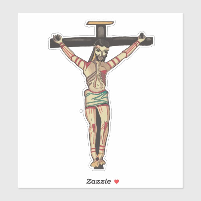  Crucifixion Jesus Christ Cross Watercolor art    (Sheet)